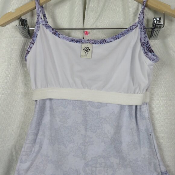 PrAna Tank Top with Shelf Bra Wire Free Lot of 2 Size Small - Picture 4 of 11
